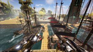 Atlas Ein Teil der Piratenschiffe