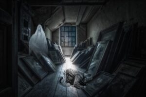 fantasy geist gespenst dachboden gemaede bilder maler