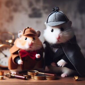 Hamster Sherlock Holmes Dr. Watson
