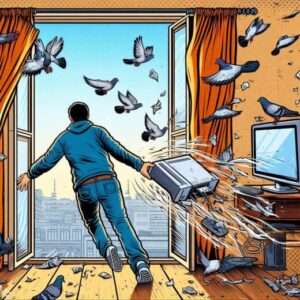 Zeichnung Mann Xbox PC Handy PS5 Switch Steam Deck Fenster