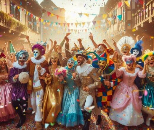 Narren Clown Fasching Karnevall Fest Feier Masken Verkleidung