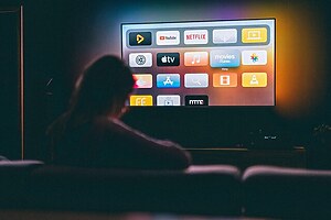 (Beispielbild) Streaming TV Fernseher